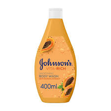 J&J BODY WASH PAPAYA 400ML