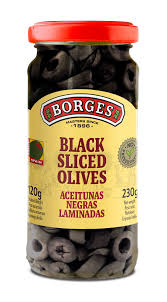 SLICED BLACK OLIVES