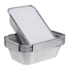 ALUMINIUM FOIL CONTAINERS WITH LIDS