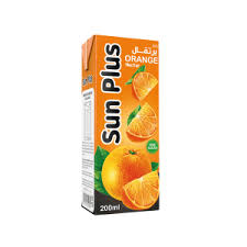 SUN PLUS ORANGE NECTAR