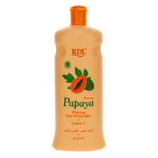 RDL PAPAYA WHITENING BODYLOTION 600ML