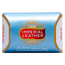 ACTIVE IMPERIAL LEATHER SOAP 125GM