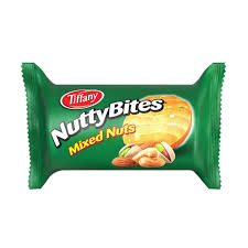 TIFFANY NUTTY BITES MIXED NUTS 72G