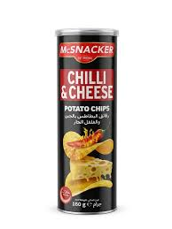 POTATO CHIPS CHILLI &CHEESE 160G