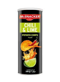 POTATO CHIPS CHILI & LIME 160G
