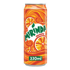 MIRINDA ORANGE CAN 330ML