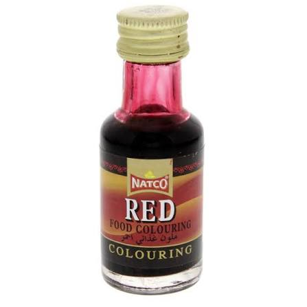 NATCO RED FOOD COLOR 28ML